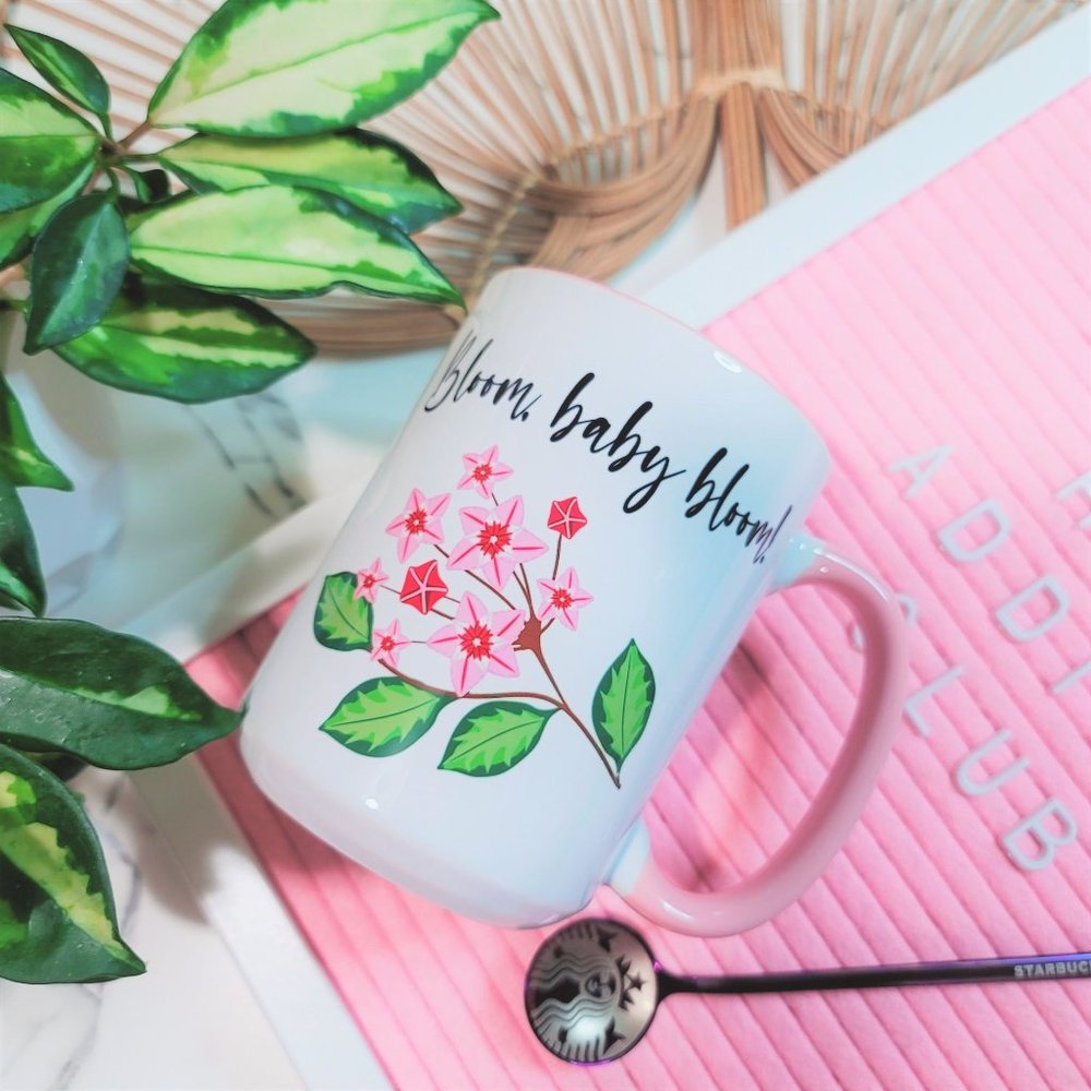 Bloom Baby Bloom! Hoya Coffee Mug - Picture 3 of 6
